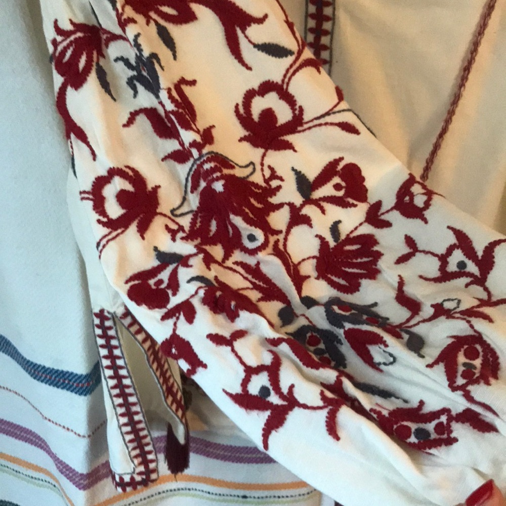 Gorgeous boho embroidered tunic
